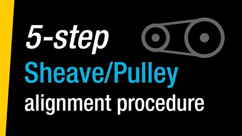 Precision Sheave/Pulley Alignment with Easy.